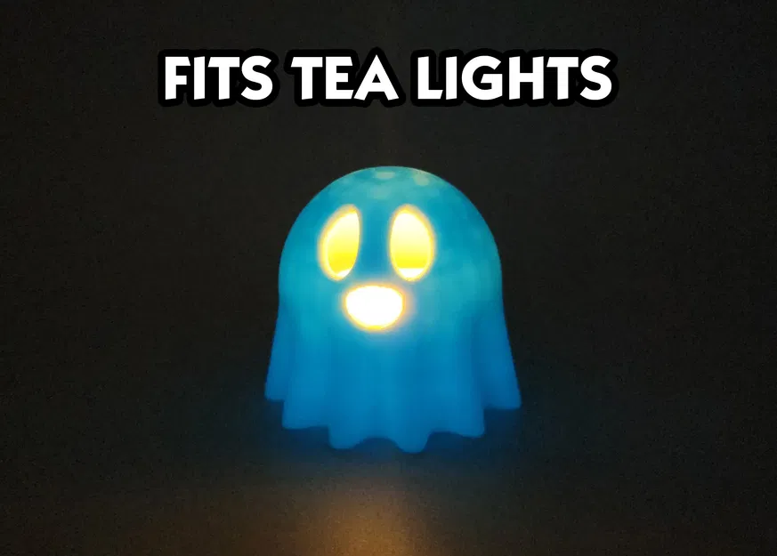 Chụp Nến Tea Light Ma Ngạc Nhiên - Image 2