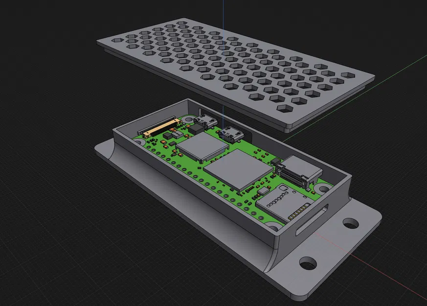 Vỏ Raspberry Pi Zero 2 W cho Ender 3 - Image 1