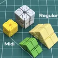 Print In Place Ultimate Fidget Cube (Cube giảm stress in liền khối) - Thumbnail 1