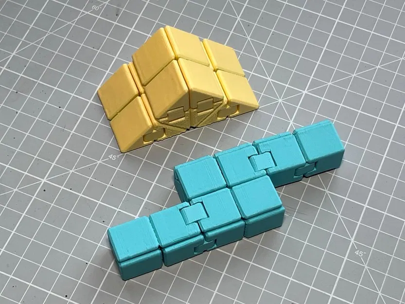 Print In Place Ultimate Fidget Cube (Cube giảm stress in liền khối) - Image 3