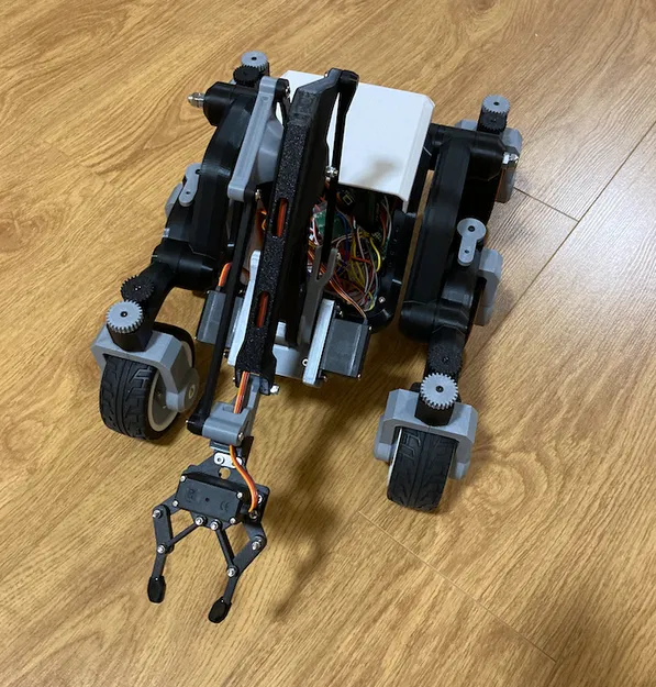 Mod cho xe rover RC 6 bánh (Six-wheeled RC rover mods) - Image 3