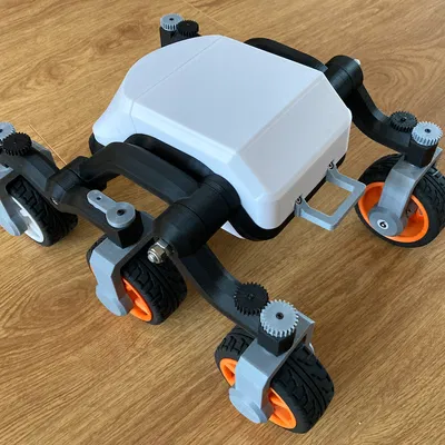 Mod cho xe rover RC 6 bánh (Six-wheeled RC rover mods)