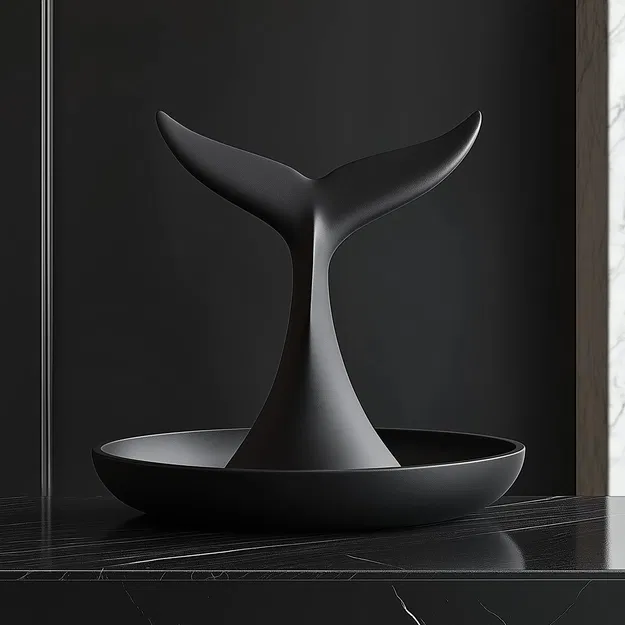 Kệ Treo Trang Sức Đuôi Cá Voi (Whale Tail Jewelry Holder) - Image 1