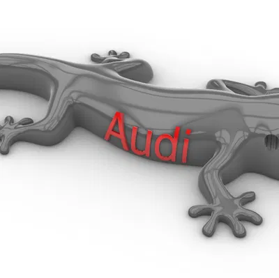 Gekon Audi – Móc khóa mặt dây gecko