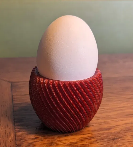Ly đựng trứng xoắn ốc - tùy chỉnh (Spiral Egg Cup) - Image 1