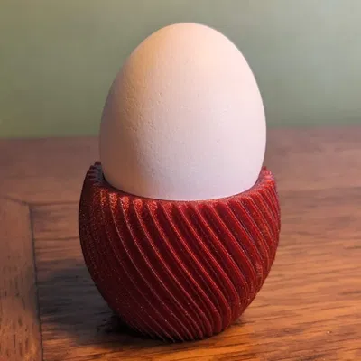 Ly đựng trứng xoắn ốc - tùy chỉnh (Spiral Egg Cup)
