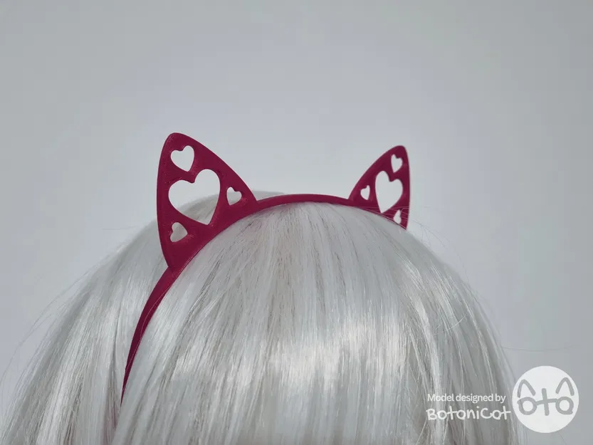 Băng Đô: Tai Mèo Trái Tim - Image 1