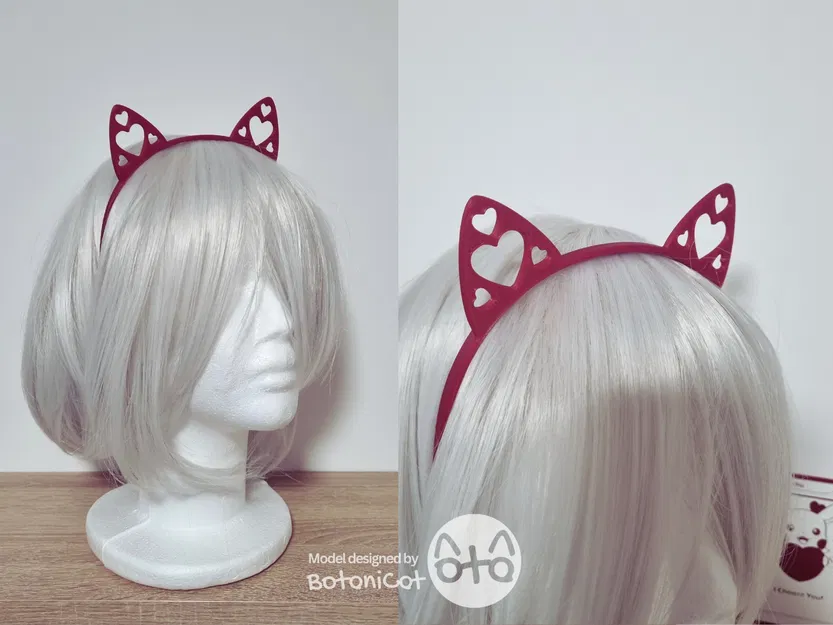 Băng Đô: Tai Mèo Trái Tim - Image 2