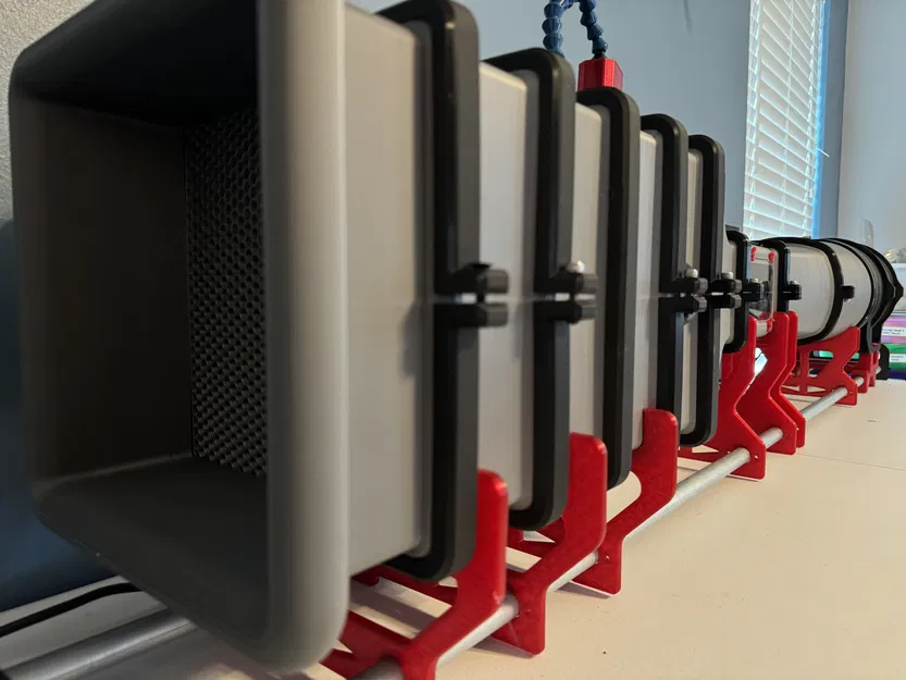 Chân đỡ ống EMT cho Modular STEM Wind Tunnel (lấy ý tưởng từ RepRack) - Image 6