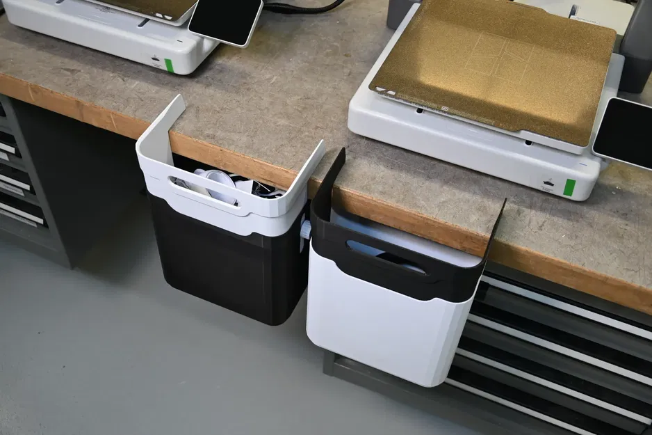 Thùng rác kẹp bàn (Clamp-On Desk Bin) – CALLE - Image 3