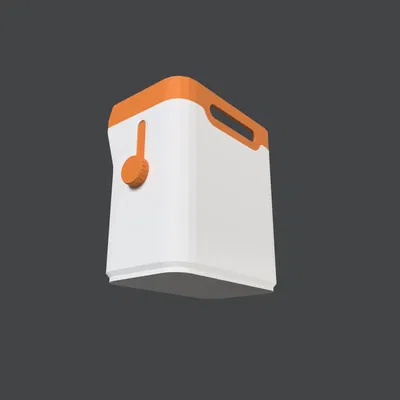 Thùng rác kẹp bàn (Clamp-On Desk Bin) – CALLE