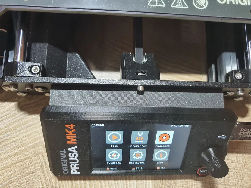 Prusa MK4 - Nắp che cáp LCD - Image 1
