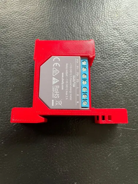 Giá gắn Shelly lên DIN Rail (Shelly DIN Rail Mount) - Image 7