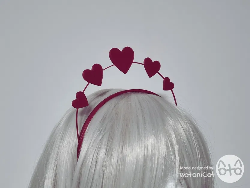 Băng đô: Vương miện Trái Tim (Headband: Hearts Crown) - Image 1