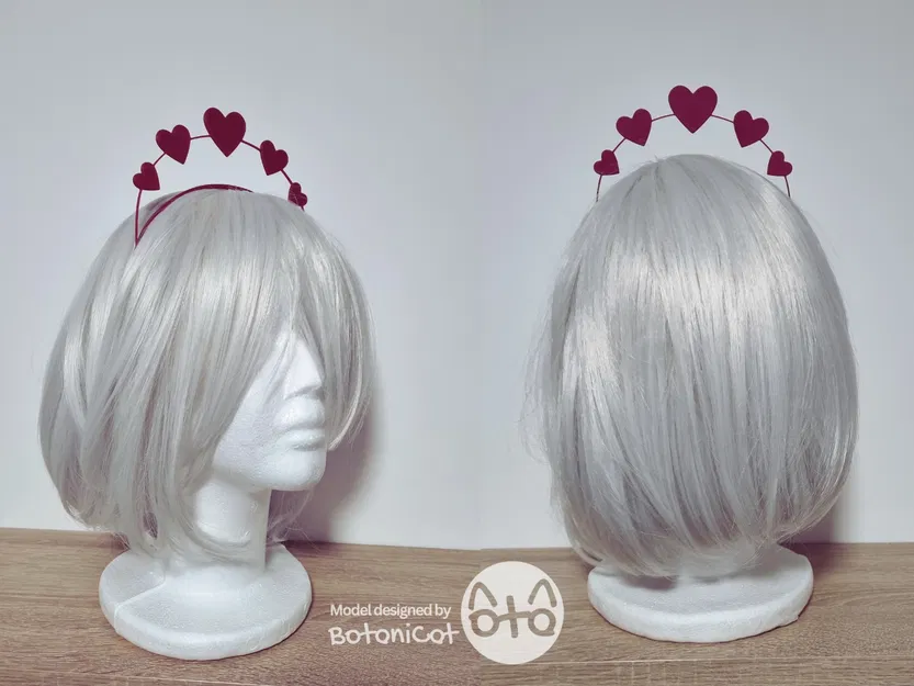 Băng đô: Vương miện Trái Tim (Headband: Hearts Crown) - Image 2