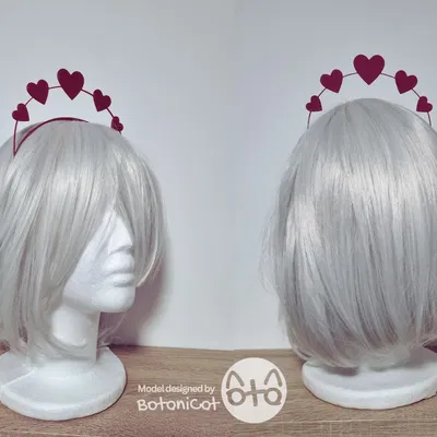Băng đô: Vương miện Trái Tim (Headband: Hearts Crown)