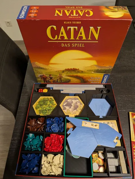 Catan Insert (Khay chia Catan + Seafarers & bản 6 người) - Image 2