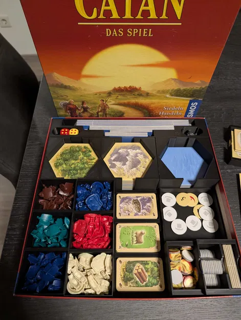Catan Insert (Khay chia Catan + Seafarers & bản 6 người) - Image 3