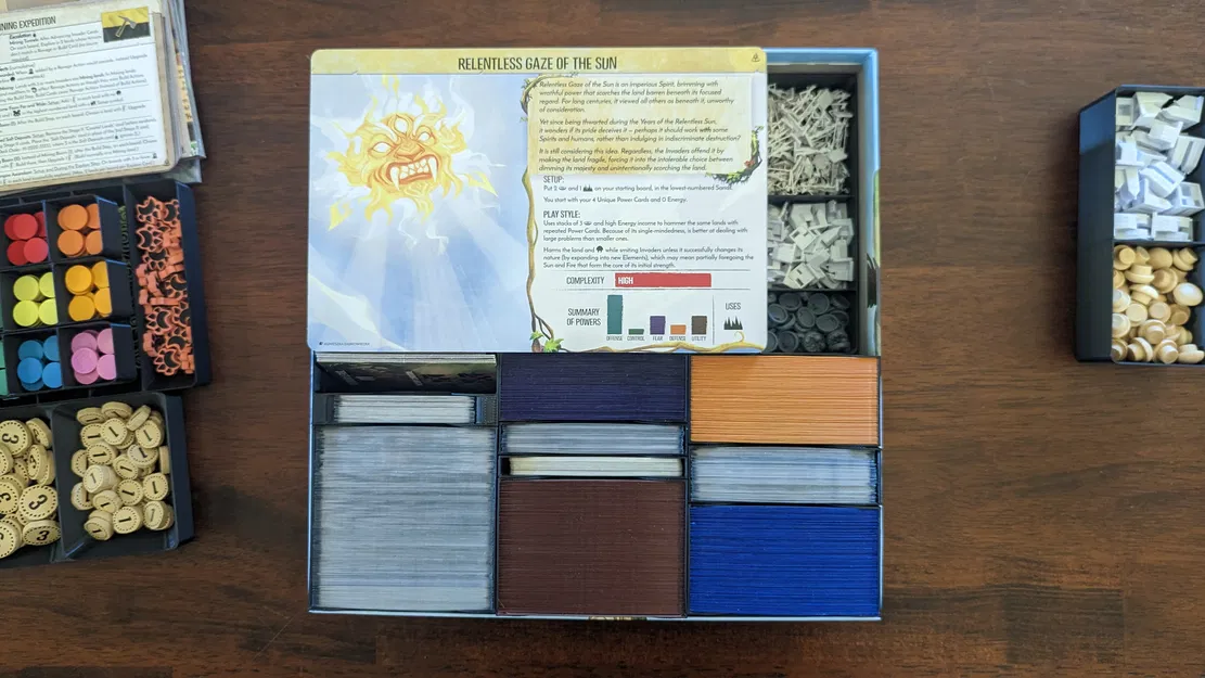 Organizer Spirit Island đủ mọi bản (Base→Nature Incarnate + Horizons) 1–2 hộp - Image 2