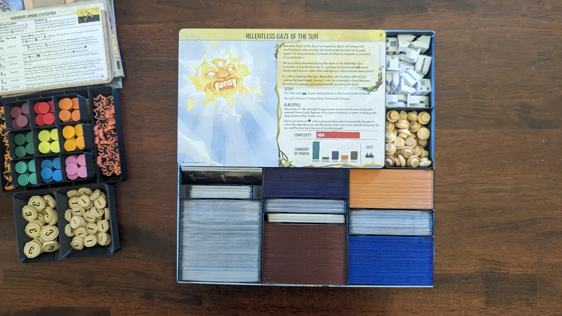 Organizer Spirit Island đủ mọi bản (Base→Nature Incarnate + Horizons) 1–2 hộp - Image 3