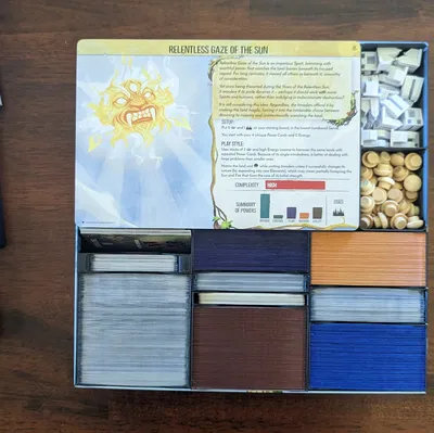 Organizer Spirit Island đủ mọi bản (Base→Nature Incarnate + Horizons) 1–2 hộp