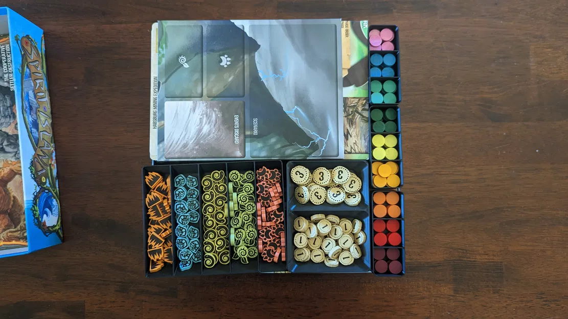 Organizer Spirit Island đủ mọi bản (Base→Nature Incarnate + Horizons) 1–2 hộp - Image 5