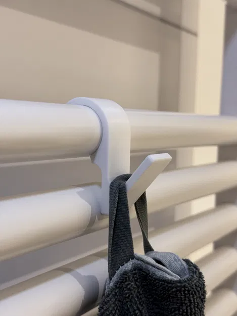 Móc/Treo cho Ống Tản Nhiệt Phòng Tắm (Bathroom Radiator Hook / Hanger) - Image 4
