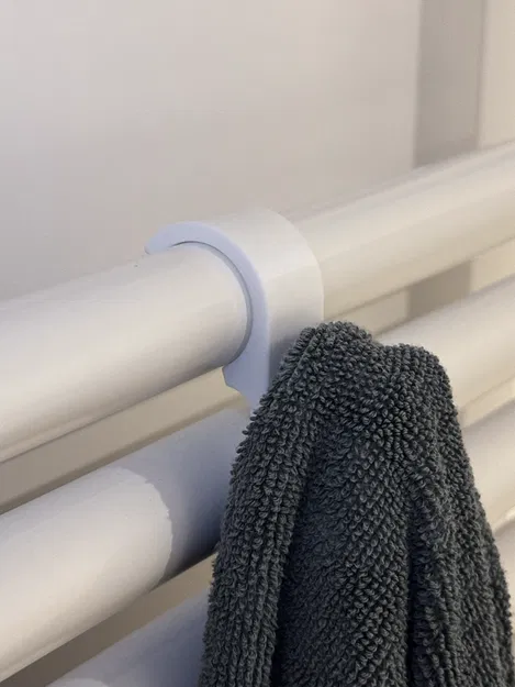Móc/Treo cho Ống Tản Nhiệt Phòng Tắm (Bathroom Radiator Hook / Hanger) - Image 5