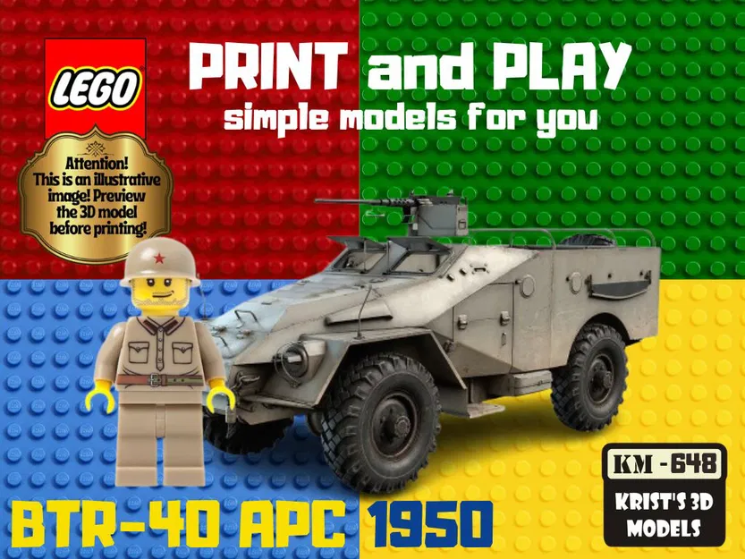 LEGO BTR-40 APC - Image 1