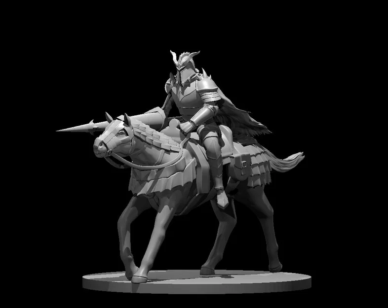 Black Knight Commander – Chỉ Huy Kỵ Sĩ Hắc Giáp - Image 1