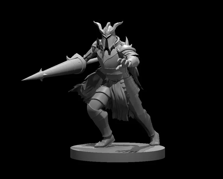 Black Knight Commander – Chỉ Huy Kỵ Sĩ Hắc Giáp - Image 2
