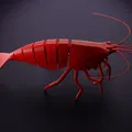 Tôm khớp nối (Articulated Shrimp) in 3D print-in-place - Thumbnail 2