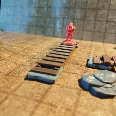 Cầu gỗ - dùng cho tabletop