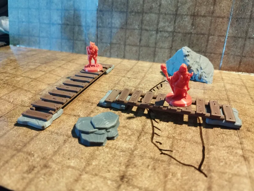 Cầu gỗ - dùng cho tabletop - Image 4