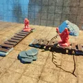 Cầu gỗ - dùng cho tabletop - Thumbnail 4