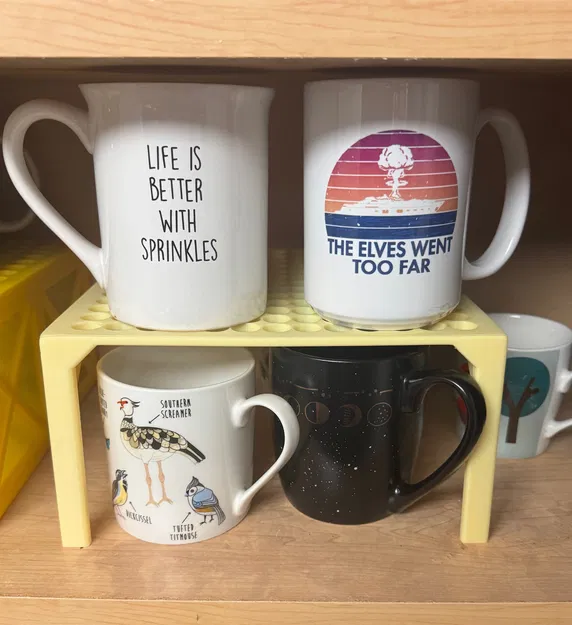 Kệ Treo Mug Elevate (Print-in-Place) - Image 1