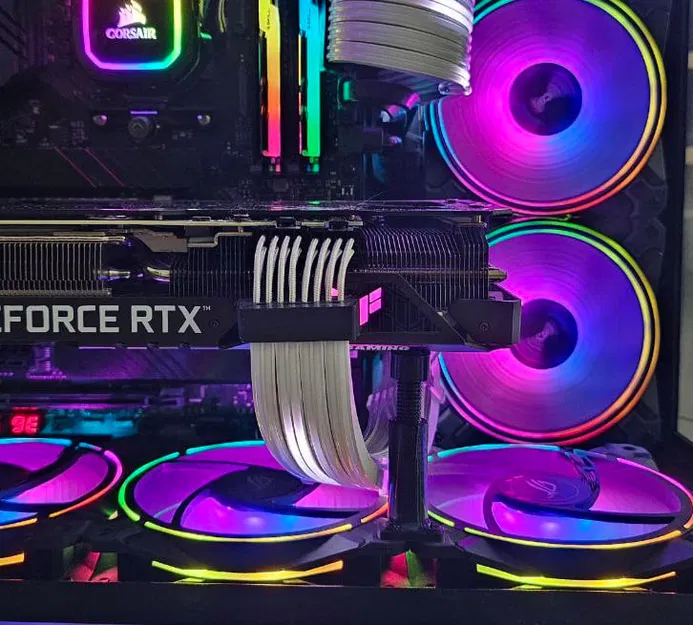 Chống xệ GPU Lian Li O11 Dynamic cho cấu hình quạt đáy - Image 1