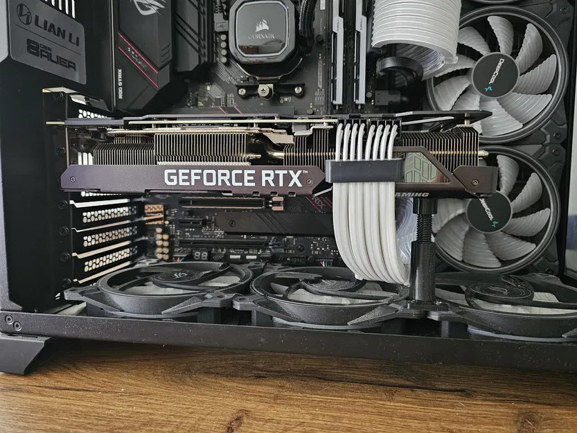 Chống xệ GPU Lian Li O11 Dynamic cho cấu hình quạt đáy - Image 2