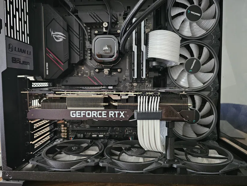 Chống xệ GPU Lian Li O11 Dynamic cho cấu hình quạt đáy - Image 3