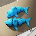 Móc khóa cá heo con dẻo (Flexi Baby Dolphin Keychain) - Thumbnail 5