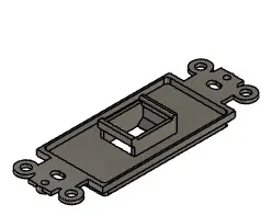 Miếng Insert Keystone cho Wall Plate Decora - Image 3