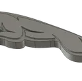 Logo Jaguar (Jaguar Logo) in 3D - Thumbnail 1