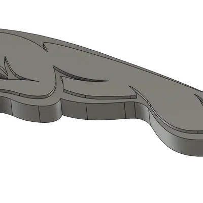 Logo Jaguar (Jaguar Logo) in 3D