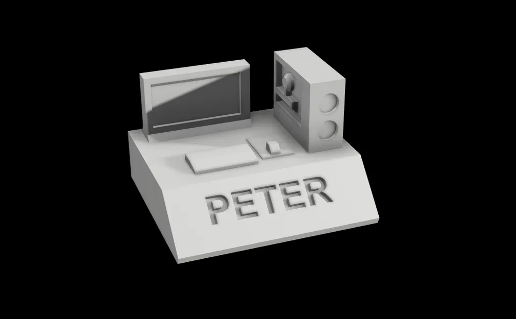 Mô hình PC máy tính mini làm quà tặng - Image 2