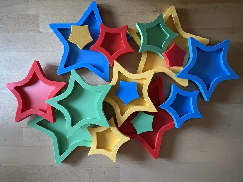 Star puzzle – Bộ sao xếp hình - Image 2