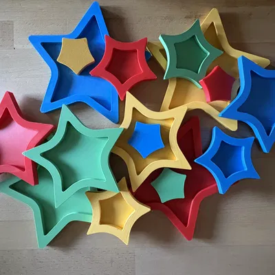 Star puzzle – Bộ sao xếp hình