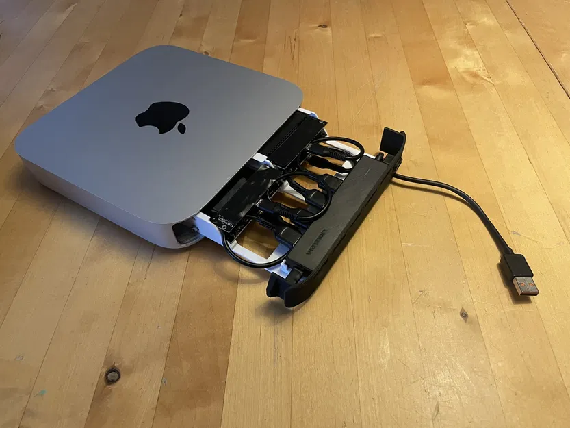 Mở rộng lưu trữ Mac Mini — 4 ổ SSD - Image 1