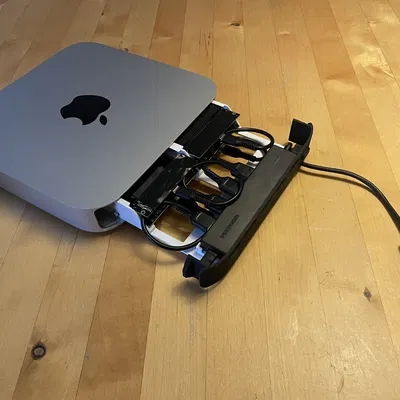 Mở rộng lưu trữ Mac Mini — 4 ổ SSD