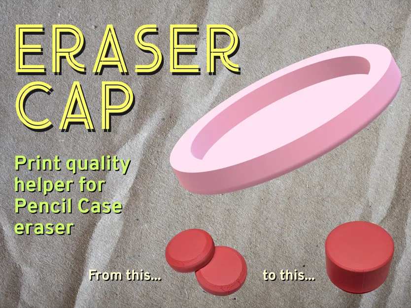 Nắp Eraser Cap (add‑on) cho cục tẩy của Pencil Case - Image 1