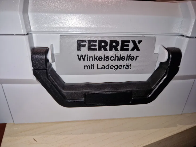 Nhãn Mặt Trước và Bên Hông L-BOXX Classic - Image 1